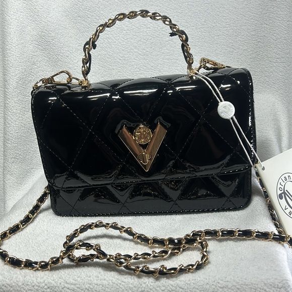 Valentino Orlandi Quilted Purse with Hard handle. - Picture 4 of 14